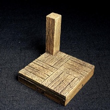 openforge 20 tudor pillar tabletop miniatures rpg terrain wood tile dungeon dnd pathfinder tiles tavern flooring openforge2 3d print model - Mito3D