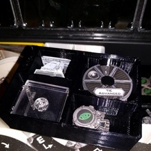 gravata avançado caixa Stanley profundo organizador jardim xwing bin miniaturas 3d print model - Mito3D