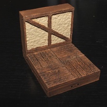 openforge 20 tudor external wall variations set 1 deprecated tabletop miniatures rpg terrain dungeon dnd pathfinder tiles openforge2 3d print model - Mito3D