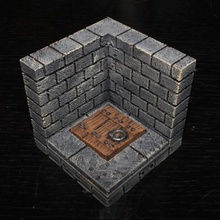 openforge 20 corner construction kit tabletop miniatures rpg terrain tile dungeon dnd pathfinder tiles openforge2 openforgeckit 3d print model - Mito3D