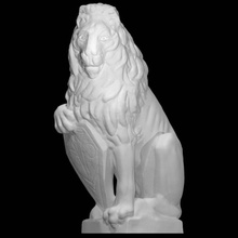 marzocco leão scan renascimento escultura 3d print model - Mito3D