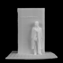 raoul wallenberg memorial londres scan 3d print model - Mito3D