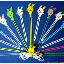 bunny cable holder bookmarks keychain bracelet jewellery animal bookmark cableholder 3d print model - Mito3D