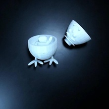 dylan's tinkercadeaster egg & garden 3d print model - Mito3D