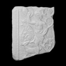 pan vines scan sculpture marble relief 3d print model - Mito3D