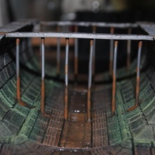 openforge barred sewer tabletop miniatures rpg terrain dungeon dnd pathfinder tiles 3d print model - Mito3D