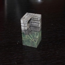 openforge fogna angoli tavolo miniature rpg terreno prigione dnd esploratore piastrelle 3d print model - Mito3D