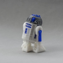 r2d2 jouets Jeux droïde étoile guerres étoiles articulé figurine playaction 3d print model - Mito3D