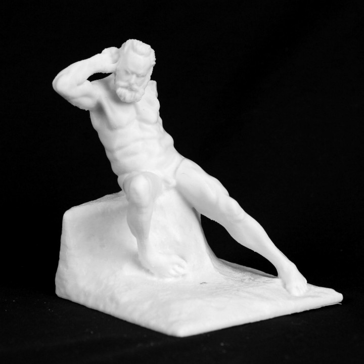 victor hugo rodin museum paris france scan 3D print model - Mito3D