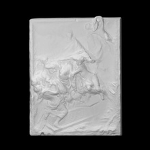 assunzione vergine scansione stampabile scultura marmo religioso Maria sollievo 3d print model - Mito3D