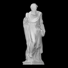 apostoli Peter Paolo scansione figura scultura argilla apostolo 3d print model - Mito3D