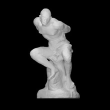 bound corsair scan figure man sculpture statue clay 3d print model - Mito3D