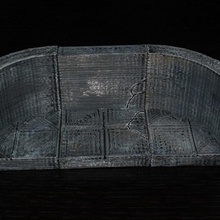 openforge liscio curvo piastrella tavolo miniature rpg terreno prigione dnd esploratore piastrelle 3d print model - Mito3D