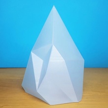 cristal jardin art lampe 3d print model - Mito3D