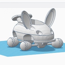 yumruk tavşan tinkercadeaster 3d print model - Mito3D