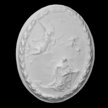 Annunciazione scansione scultura Maria sollievo vergine argilla 3d print model - Mito3D