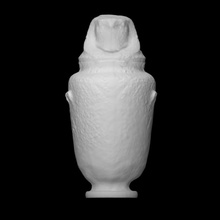 CANOPIC modelado urna Varredura escultura vaso alabastro 3d print model - Mito3D