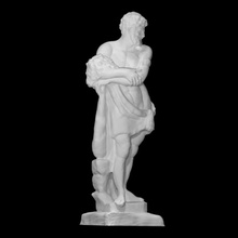 hercules scan figure greek hero man sculpture muscle clay 3d print model - Mito3D