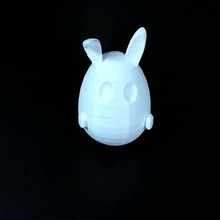 easter bunny egg & garden 3d print model - Mito3D