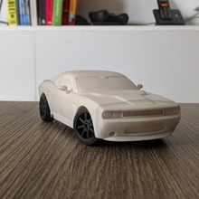 dodge challenger body openz 1 28 rc chassis v3b toys & games toy openrc scalemodel 3d print model - Mito3D