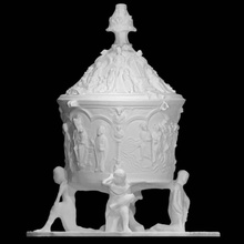 cathedral hildesheim font scan 3d print model - Mito3D