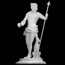 meleager tarama heykel İngiltere'de 3d print model - Mito3D