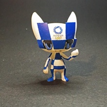 tokyo 2020 olympic games mascot fan art olympic-games mas 3d print model - Mito3D