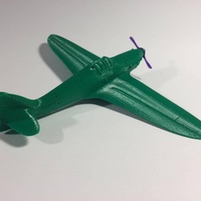 vendedor ambulante furacão brinquedos jogos avião modelo ww2 3d print model - Mito3D