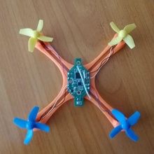 micro drone telaio gadget elettronica rc microdrone 3d print model - Mito3D