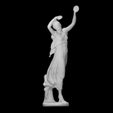 dancer scan body figure girl rome sculpture woman marble movement dancing gilr 3d print model - Mito3D
