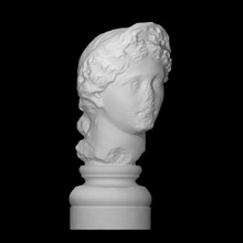 head empress livia ceres scan face portrait sculpture woman marble italy 3d print model - Mito3D