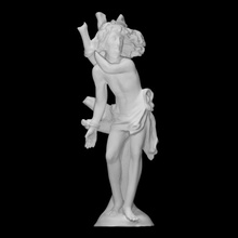 st sebastian scan body figure man portrait sculpture wood religious saint 3d print model - Mito3D