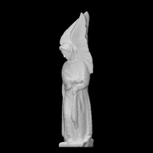 angeles escanear figura escultura alas mármol ángel 3d print model - Mito3D