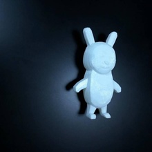 rabbit toys & games 3d 3dprinter bunny 3d print model - Mito3D