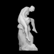 devil kate scan figure sculpture woman marble story fable fairytale 3d print model - Mito3D