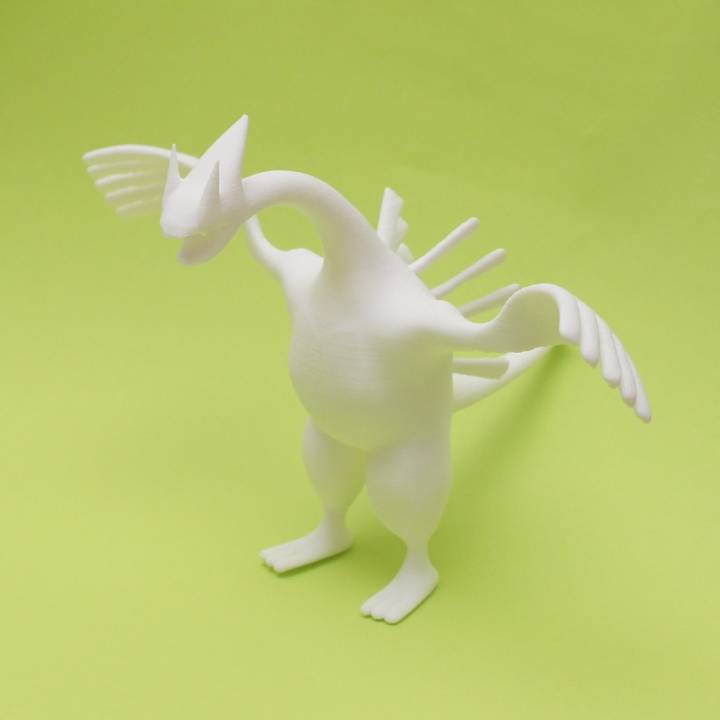 lugia fan art 3d pokemon 3D print model - Mito3D