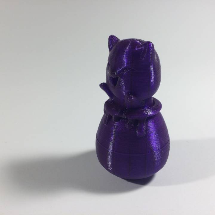 miel gatito juguetes juegos 3d gato tarro Potofhoney maceta 3D print model - Mito3D