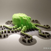 invisipus toys & games art julianvoss-andreae 3d print model - Mito3D