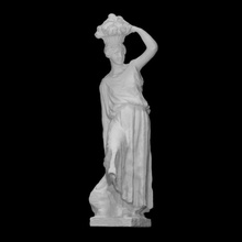 winzerin scan figure sculpture wine woman marble maker vintner winemaker 3d print model - Mito3D