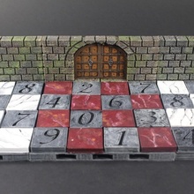 openforge 20 dynamic floor number faces tabletop miniatures rpg terrain tile dungeon dnd pathfinder tiles openforge2 dynamicfloors 3d print model - Mito3D