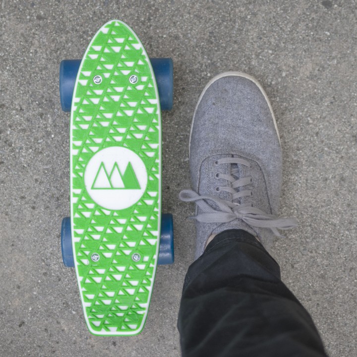 penny skateboard sports & outdoor board skate deck 3D print model - Mito3D