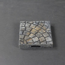 openforge 20 cobblestone streets fan pattern tabletop miniatures rpg terrain tile dungeon dnd pathfinder tiles openforge2 3d print model - Mito3D