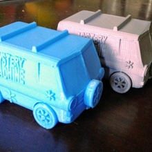 misterio máquina Sur Illinois juguetes juegos camioneta vehículo esquivar Scooby Doo 100 3d print model - Mito3D