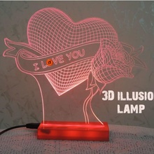 3d lamp - illusion & garden printer printing elektronics 3d print model - Mito3D