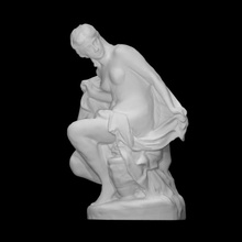 susanna scansione figura ritratto scultura donna marmo 3d print model - Mito3D