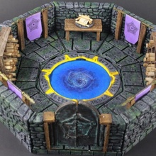 openforge 20 encounter conjurer's sanctum tabletop miniatures rpg terrain tile dungeon dnd pathfinder tiles frostgrave openforge2 3d print model - Mito3D