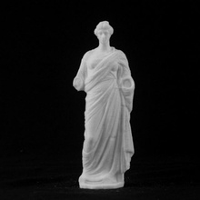female funerary statue louvre paris france scan 3d print model - Mito3D