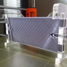 reprap bobine titulaire soutien largeur assiette construire 3d imprimante prusa mk3 3d print model - Mito3D