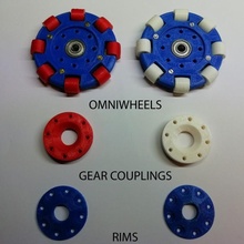 Omniwheel Bildung Wettbewerb mechanisch Ingenieurwesen Universität lulzbot Padua 3deducation 3d print model - Mito3D