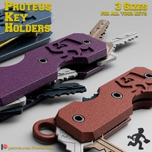 proteus key holder fashion & accessories army knife swissarmy swissarmyknife 3d print model - Mito3D